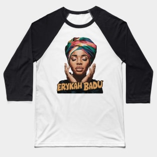 Erykah Badu Baseball T-Shirt